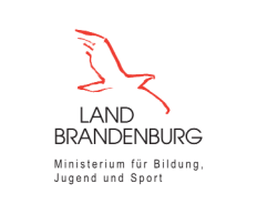 Land Brandenburg, Ministerium für Bildung, Jugend und Sport. Logo